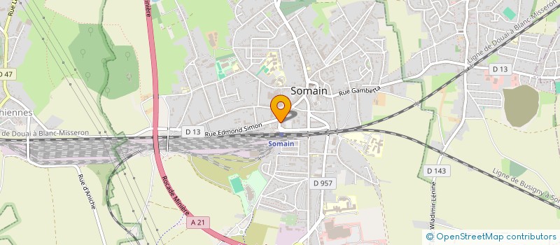 localisation de l'entreprise NERMINE & HOUYAME  SOMAIN