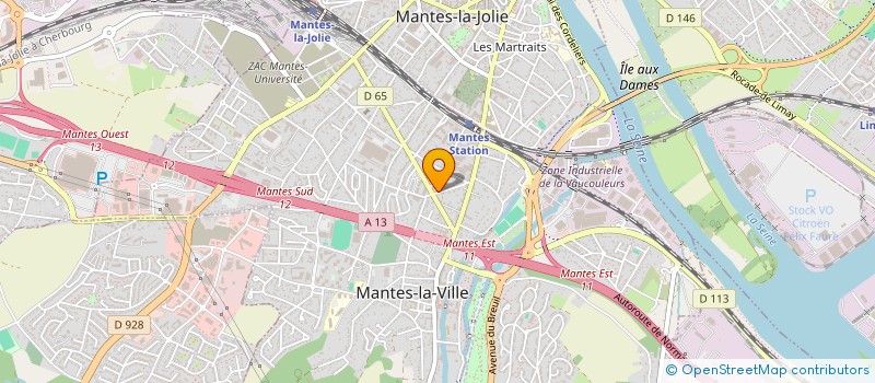 localisation de l'entreprise NERO PIZZA  MANTES-LA-VILLE