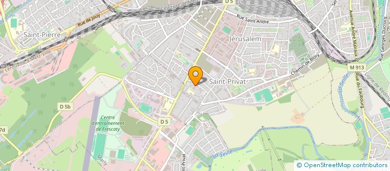 localisation de l'entreprise NEROBA à MONTIGNY-LES-METZ