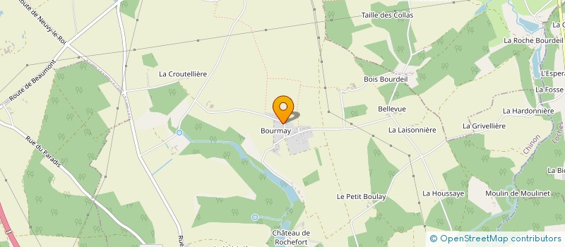 localisation de l'entreprise NEROISEL  ROUZIERS-DE-TOURAINE