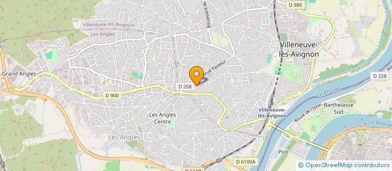 localisation de l'entreprise NEROLI  VILLENEUVE-LES-AVIGNON