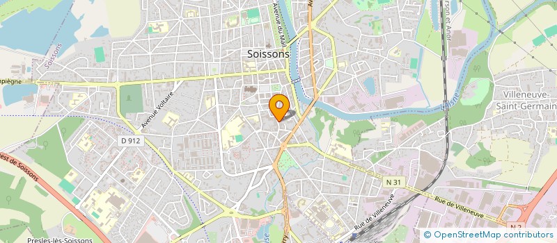 localisation de l'entreprise NEROLI à SOISSONS
