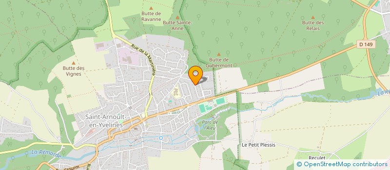 localisation de l'entreprise NEROLI CONSEIL ET PATRIMOINE à SAINT-ARNOULT-EN-YVELINES