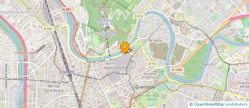 localisation de l'entreprise NEROLI HAMMAM  GRENOBLE