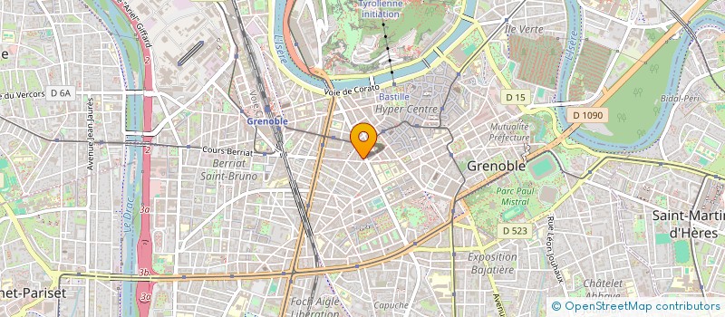 localisation de l'entreprise NEROLINE à GRENOBLE