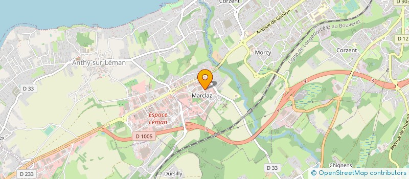 localisation de l'entreprise NEROLYS INSTITUT à THONON-LES-BAINS