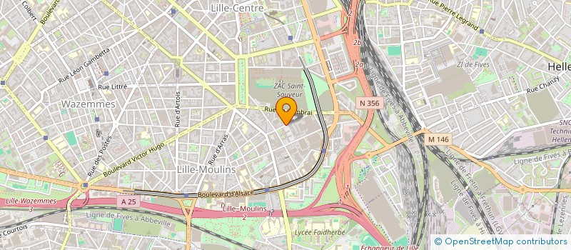 localisation de l'entreprise NEROPTIK  LILLE