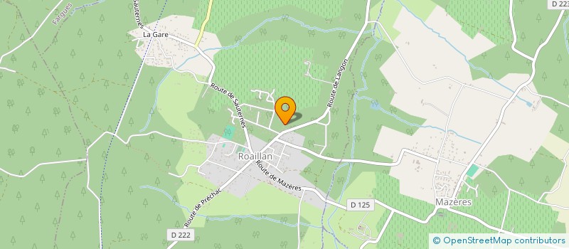 localisation de l'entreprise NEROS  CASTETS ET CASTILLON