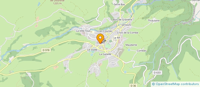 localisation de l'entreprise NEROS à BESSE-ET-SAINT-ANASTAISE