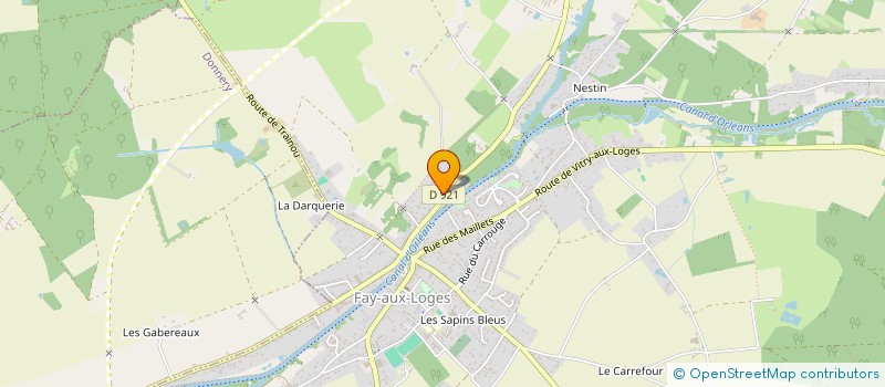localisation de l'entreprise NEROT à FAY-AUX-LOGES