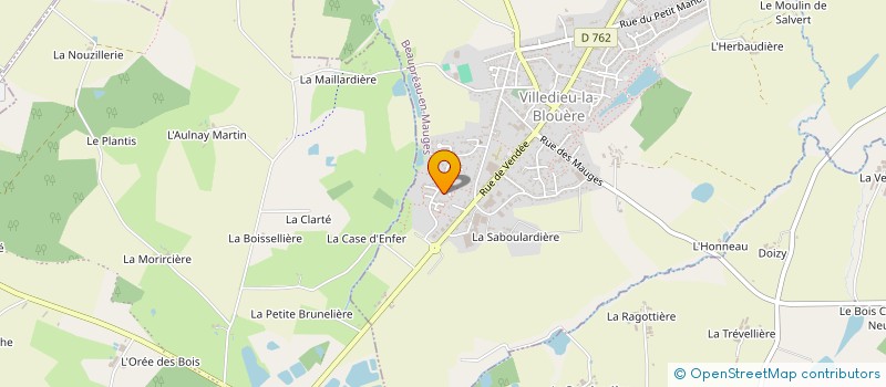 localisation de l'entreprise NERRIERE  BEAUPREAU-EN-MAUGES
