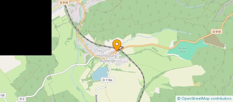 localisation de l'entreprise NERS 57  HOMBOURG-BUDANGE