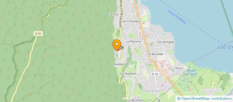 localisation de l'entreprise NERTUS  SEVRIER