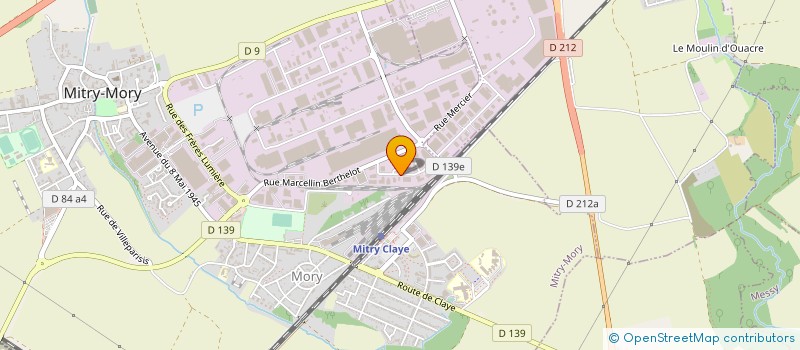 localisation de l'entreprise NERUDA AUTOS  MITRY-MORY