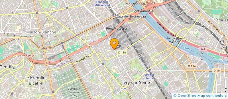 localisation de l'entreprise NERV FRANCE à IVRY-SUR-SEINE