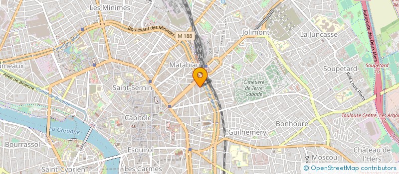 localisation de l'entreprise NERVAL à TOULOUSE