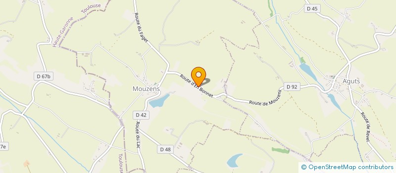 localisation de l'entreprise NERVAL & ASSOCIES  CUQ-TOULZA