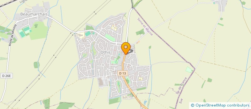 localisation de l'entreprise NERVAL-LOCATION  OTHIS