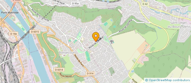 localisation de l'entreprise NERVALE ESTATE  BONSECOURS