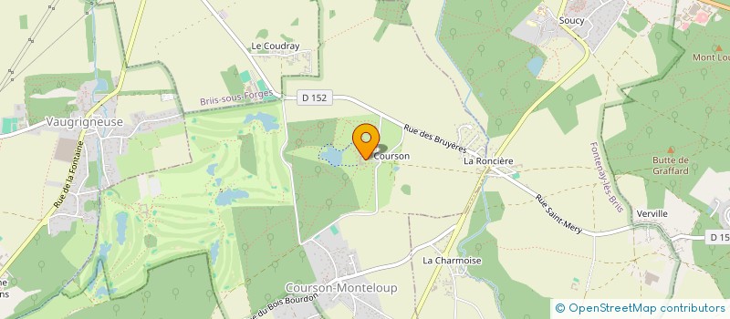 localisation de l'entreprise NERVAUX LOYS FUSTIER à COURSON-MONTELOUP