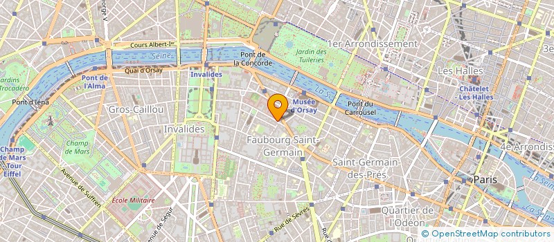 localisation de l'entreprise NERVILIA 2022 à PARIS