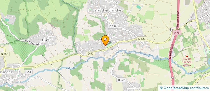 localisation de l'entreprise NERYON GROUP  LA ROCHE-BLANCHE