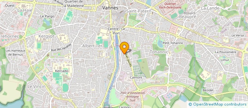 localisation de l'entreprise NERZANOR à VANNES