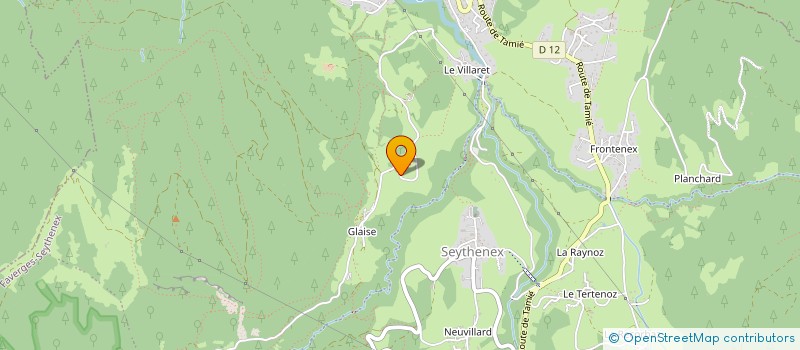 localisation de l'entreprise NES  FAVERGES-SEYTHENEX