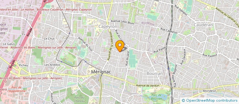 localisation de l'entreprise NES à VILLENAVE-D'ORNON