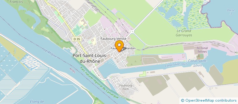 localisation de l'entreprise NES LOGISTIQUE à PORT-SAINT-LOUIS
