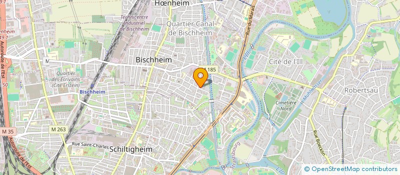 localisation de l'entreprise NES'TOYAGE  BISCHHEIM