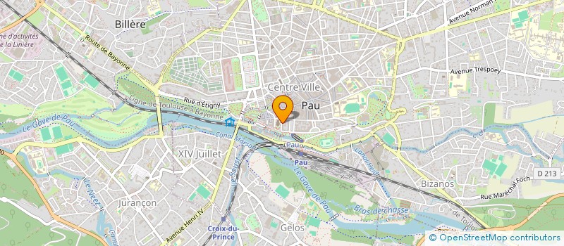 localisation de l'entreprise NESA ESTHETIQUE à PAU
