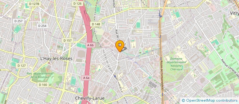 localisation de l'entreprise NESALY à VILLEJUIF