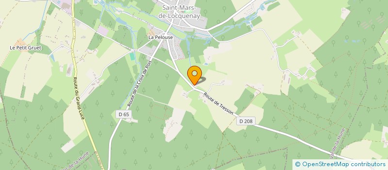 localisation de l'entreprise NESCALILOU  TRESSON