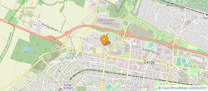 localisation de l'entreprise NESCARFE  PUISEUX-PONTOISE