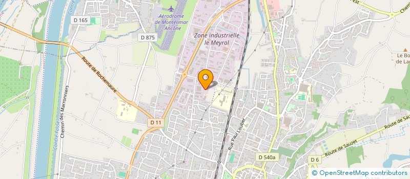 localisation de l'entreprise NESHO  MONTELIMAR