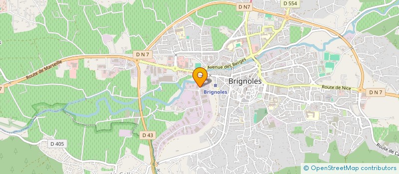 localisation de l'entreprise NESHO  BRIGNOLES