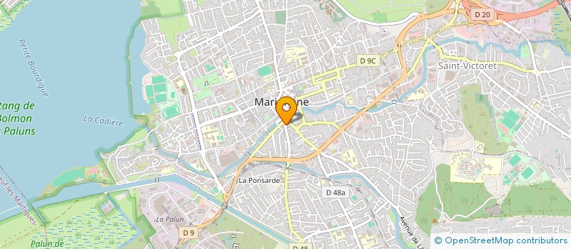 localisation de l'entreprise NESHO à MARIGNANE