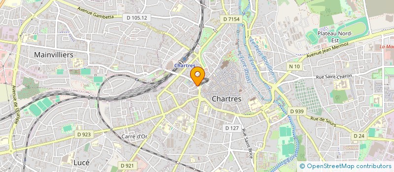 localisation de l'entreprise NESHO  CHARTRES