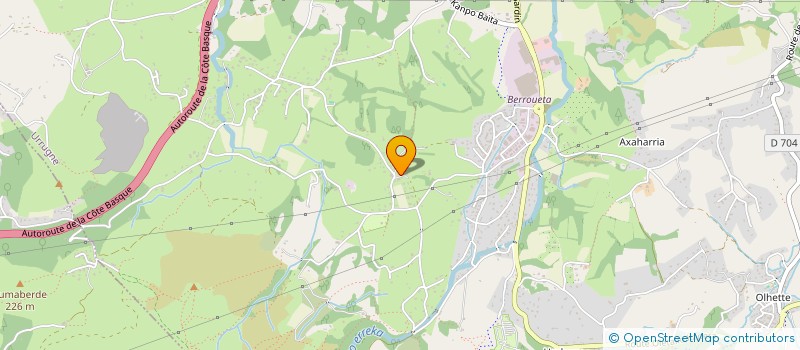 localisation de l'entreprise NESK A PAILLETTES à URRUGNE