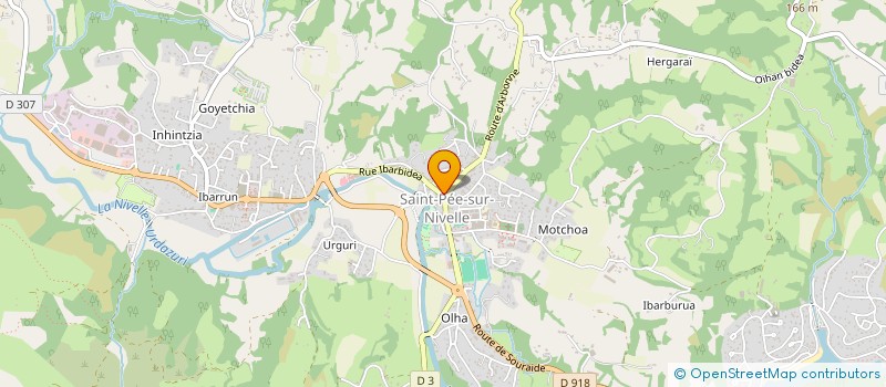 localisation de l'entreprise NESKA'K'OIFFURE  SAINT-PEE-SUR-NIVELLE