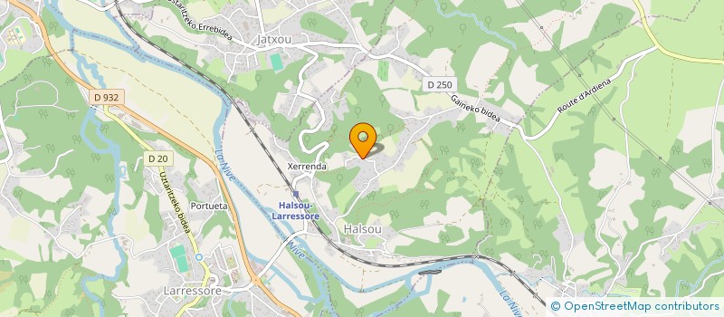 localisation de l'entreprise NESKAK D'UZTA  HALSOU