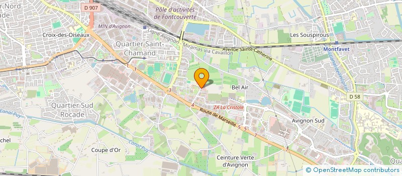 localisation de l'entreprise NESKOM à AVIGNON