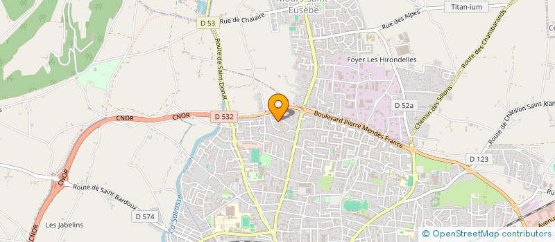 localisation de l'entreprise NESKOMO  ROMANS-SUR-ISERE