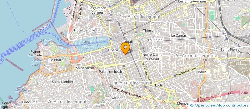 localisation de l'entreprise NESLISA à MARSEILLE