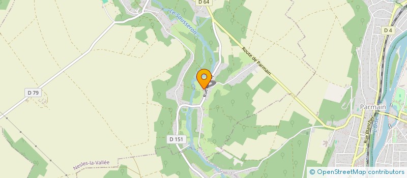 localisation de l'entreprise NESLOISE CONSULTING  VILLEGATS