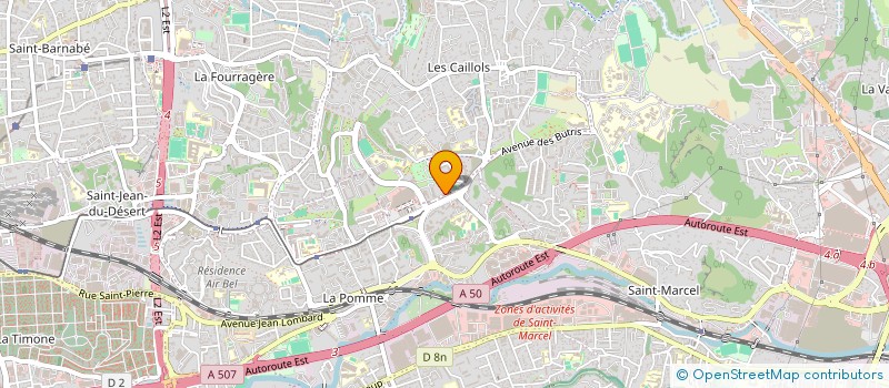 localisation de l'entreprise NESLONY  MARSEILLE