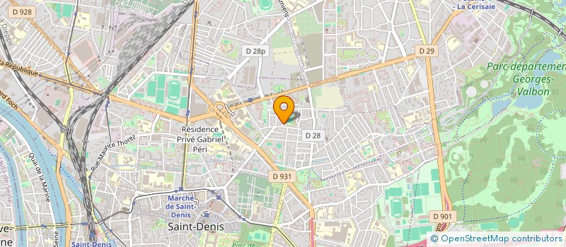 localisation de l'entreprise NESMA  SAINT-DENIS
