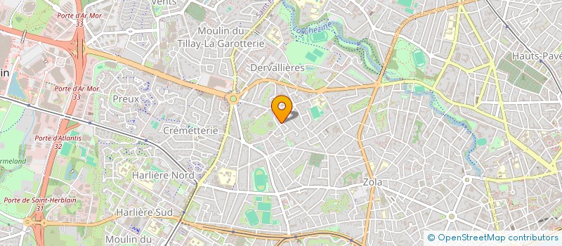 localisation de l'entreprise NESMA à NANTES