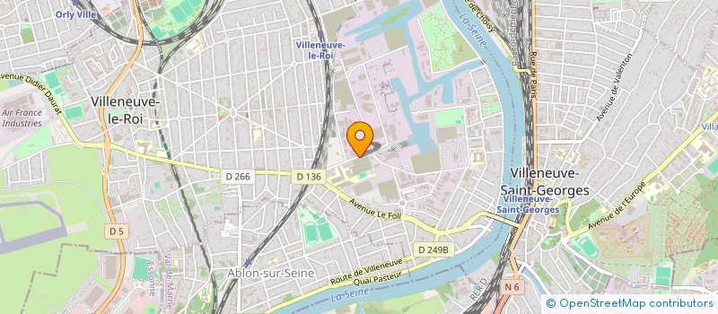 localisation de l'entreprise NESMA FRANCE  VILLENEUVE-LE-ROI